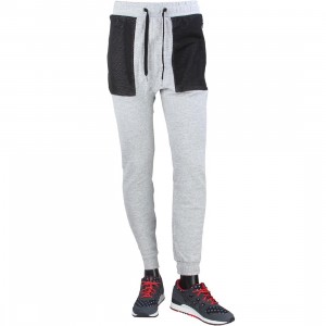 Zanerobe Men Montage Dropshot Zip Jogger Pants (gray / grey marle)