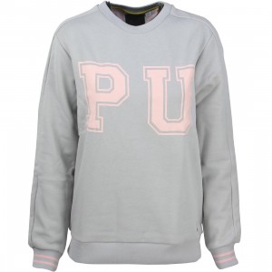 Puma x Vashtie Women Crew Sweater (gray)