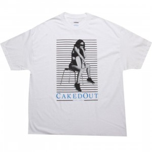 Caked Out Chicks with Kicks II Tee (white)