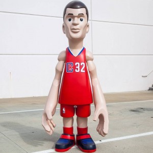 MINDstyle x NBA Los Angeles Clippers Blake Griffin 7 Foot Statue (red)