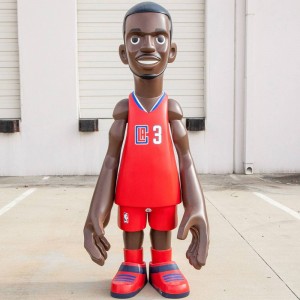 MINDstyle x NBA Los Angeles Clippers Chris Paul 7 Foot Statue (red)