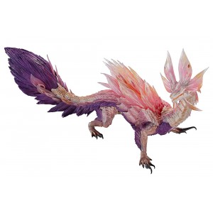 Bandai S.H.MonsterArts Monster Hunter Rise Mizutsune Figure (purple)