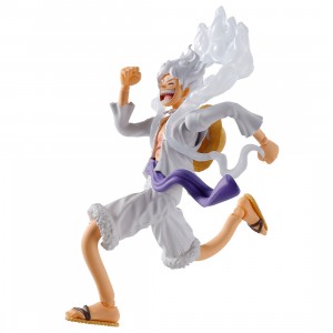 Bandai S.H.Figuarts One Piece Monkey.D.Luffy Gear5 Figure (white)