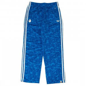 Adidas x Bape Men Football All Over Print Track Pants (blue)