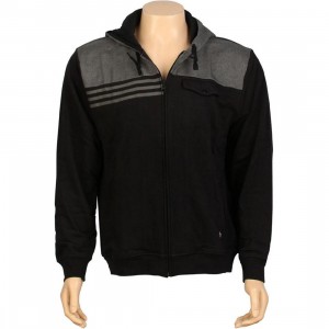 Adidas AS Pro Wick Zip Up Hoody (black / leather)