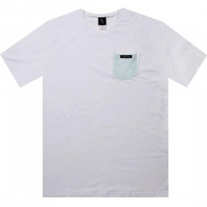 Akomplice Color Changing Pocket Tee (white / blue)