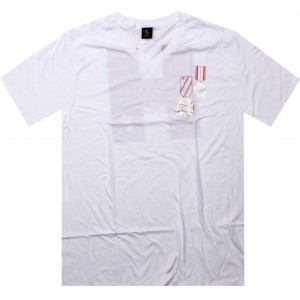 Akomplice x Diego Cash x Rick Ross x PYS.com Honorable Mention Tee (white / red) - PYS.com Collab