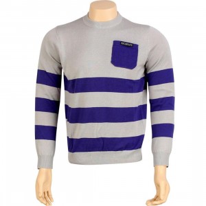 Akomplice VSOP Jumper Sweater (grey / navy purple)