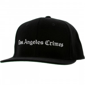 Akomplice LA Crimes Snapback Cap (black / white)