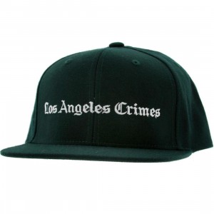 Akomplice LA Crimes Snapback Cap (spruce green / white)