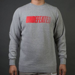 Undefeated Men Speed Tone Crew Sweater (gray / heather)