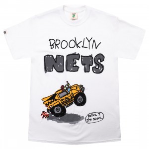 After School Special x NBA Men Nets Doodle Tee (white)