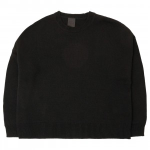 BAIT Men Knit Cropped Sweater (black)