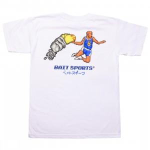 BAIT Men 8 BIT Basketball Tee (white)