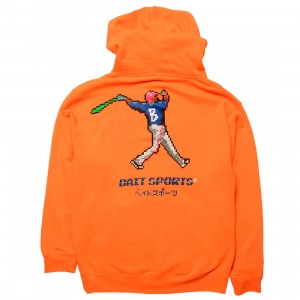 BAIT Men 8 BIT Baseball Hoody (orange / safety)