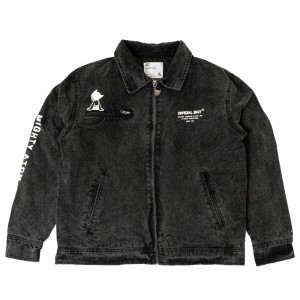 BAIT x Astro Boy Men Official Merchandise Canvas Jacket (gray)