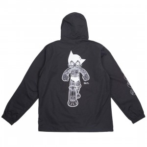 BAIT x Astro Boy Men Mighty Atom 7 Powers Anorak Jacket (black)