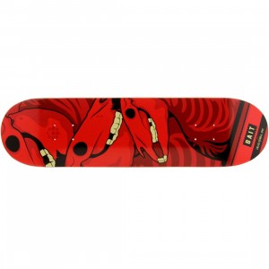 BAIT x Dead Zebra The Last Knight Skateboard Deck (red / purple) - BAIT SDCC Exclusive