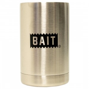 BAIT Stainless Steez Koozie (gray / stainless steel)