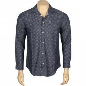 BAIT Basics Long Sleeve Shirt (blue / light blue)