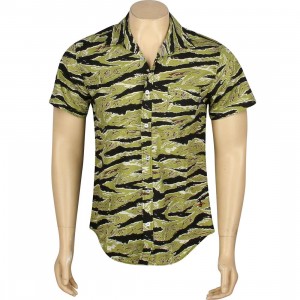BAIT Basics Short Sleeve Shirt (camo / tiger camo)
