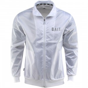 BAIT Nylon Track Jacket (white)