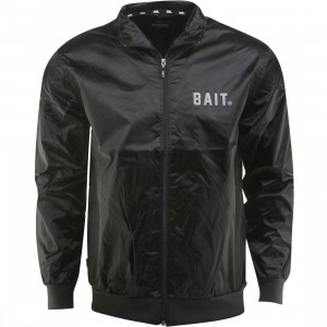 BAIT Nylon Track Jacket (black)