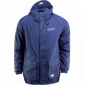 BAIT Mountain Parka Windbreaker Jacket (navy)