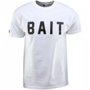 BAIT Logo Tee (white / black)