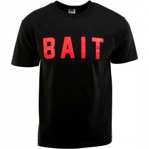 BAIT Logo Tee (black / red)