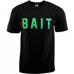 BAIT Logo Tee (black / green)