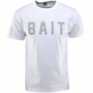 BAIT Logo Tee (white / gray)