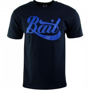 BAIT Script Logo Tee (navy / blue)