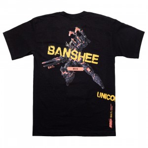 BAIT x Gundam Universe Men Banshee Tee (black)