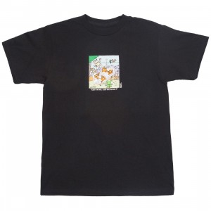 BAIT x Heathcliff Men Can't We All Get Along Tee (black)