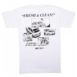 BAIT x Initial D Men So Fresh So Clean Tee (white)