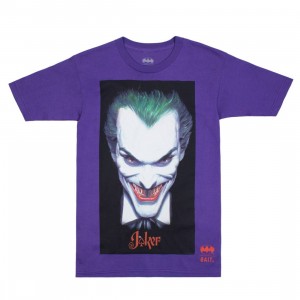 BAIT x Joker Men Face Tee (purple)