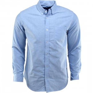 BAIT Oxford Long Sleeve Shirt (blue)