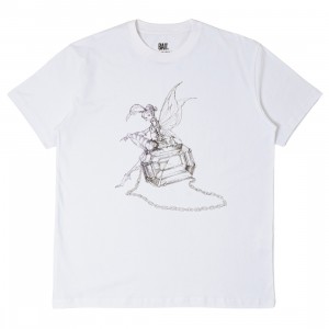 BAIT x Evyn Fong x Magic The Gathering Men Mox Emerald Tee Black And White (white)