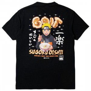 BAIT x Naruto Men Ramen Tee 10 Year Tribute Tee (black)
