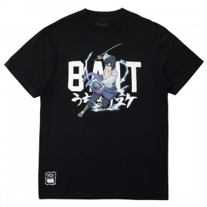 BAIT x Naruto Men Sasuke BAIT Logo Tee 2025 (black)