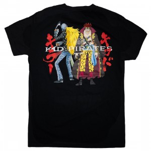 BAIT x One Piece Men Kid Pirates Tee (black)