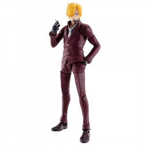 Bandai S.H.Figuarts The Raid on Onigashima One Piece Sanji Figure (yellow)