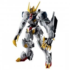 Bandai Gundam Universe Mobile Suit Gundam Iron-blooded Orphans ASW-G-08 Gundam Barbatos Lupus Rex Figure (gray)