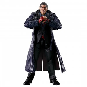 Bandai S.H.Figuarts Tekken 8 Kazuya Mishima Figure (black)