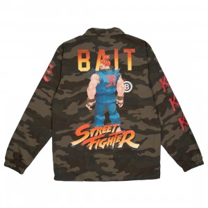 BAIT x Street Fighter Men Akuma Stance Jacket camo