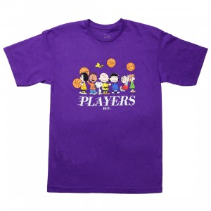 BAIT x Snoopy Men Players Tee (purple)