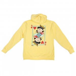 BAIT x Snoopy Women Queen Of Hearts Hoody (yellow)