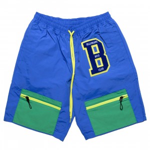 Billionaire Boys Club Men BB Hike Shorts (blue / green)