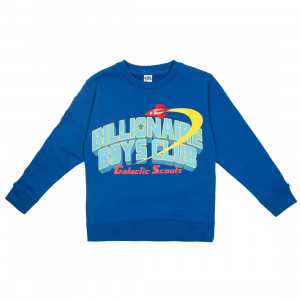 Billionaire Boys Club Little Kids Honor Crew Sweater (blue)